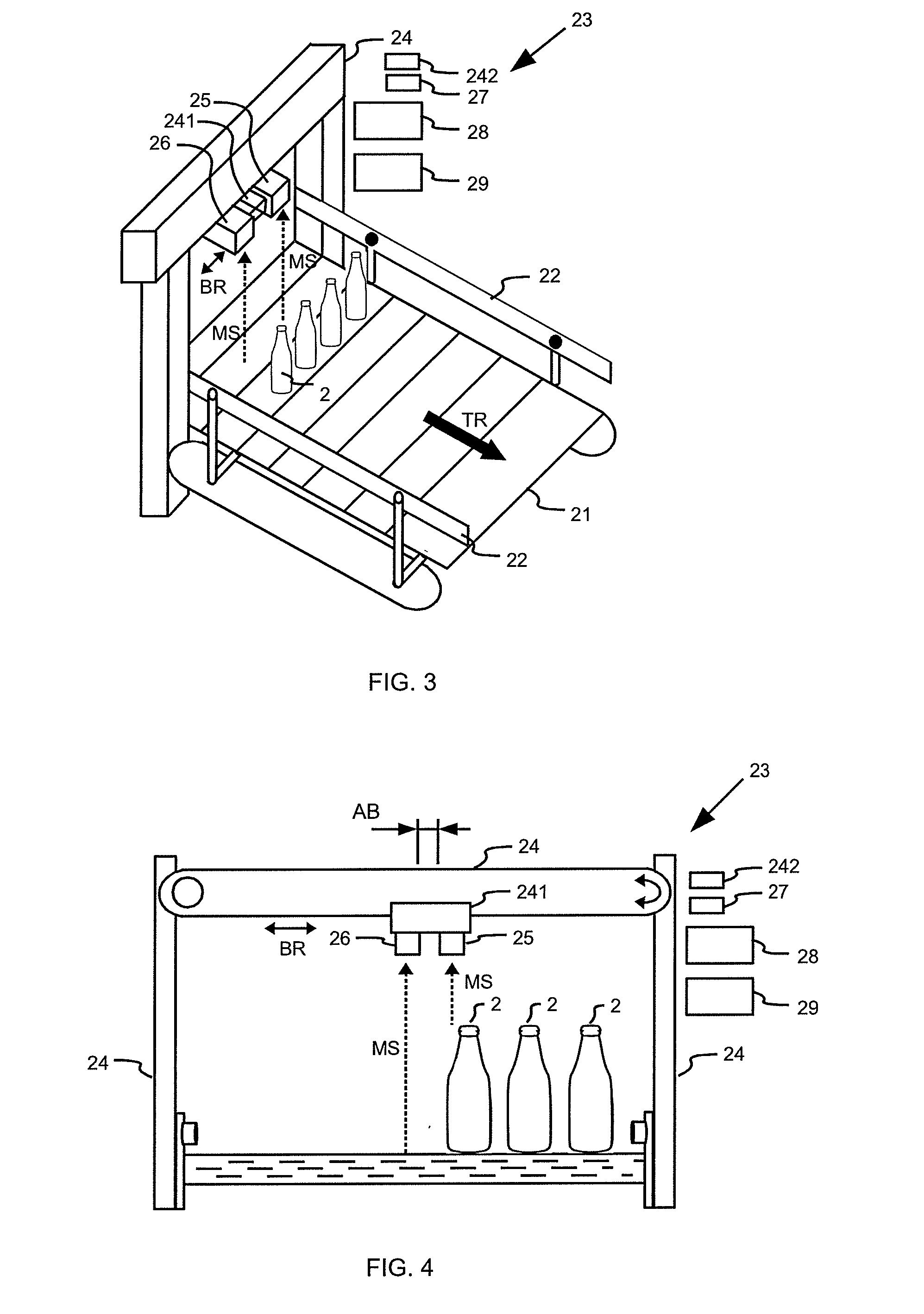 Device and Apparatus for Determining an Occupancy Rate of Conveying Means