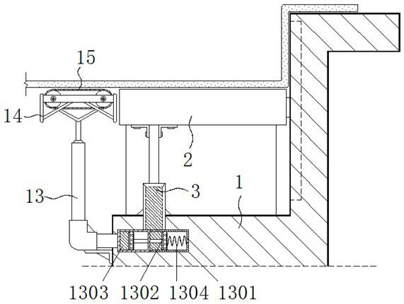 Automobile sheet stamping unloading and blanking protection mechanical assembly