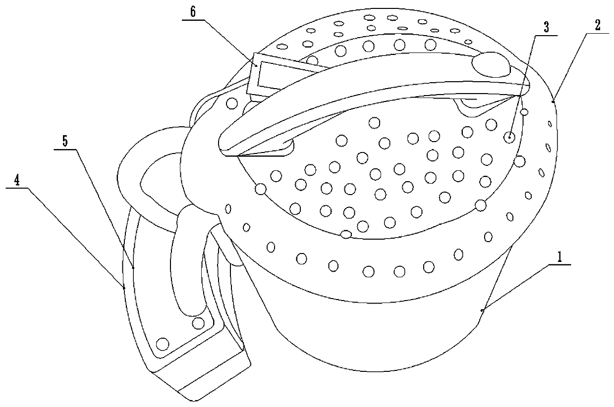 Air-cooled type vehicle-mounted refrigerator