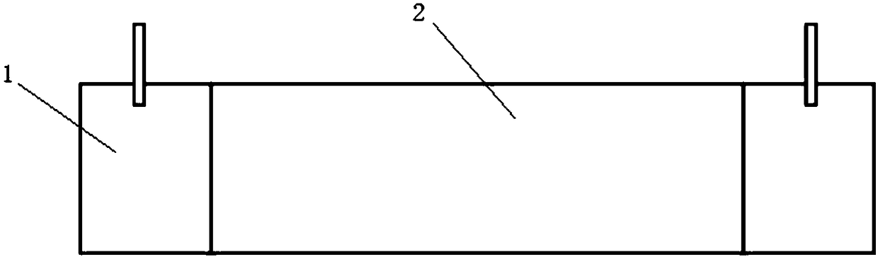 A carbon-carbon composite material high temperature continuous heating furnace