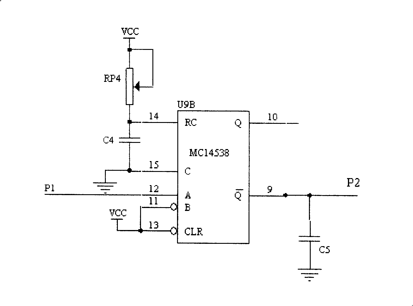 Resonance switch driving controlling and protecting circuit