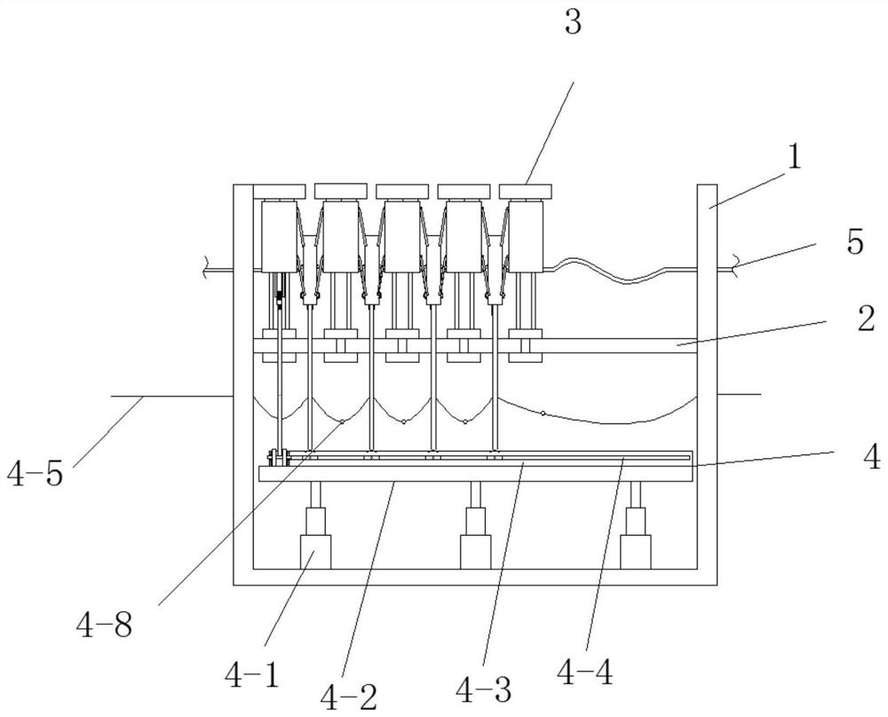 Seedling device for agricultural greenhouse