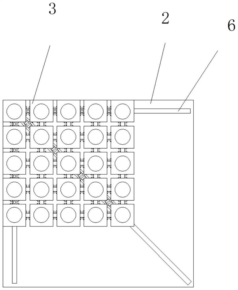 Seedling device for agricultural greenhouse