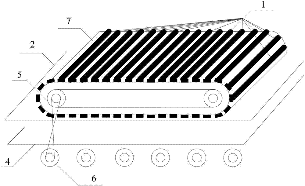 Digitized encryption method for fiber paper making process based on dot patterns