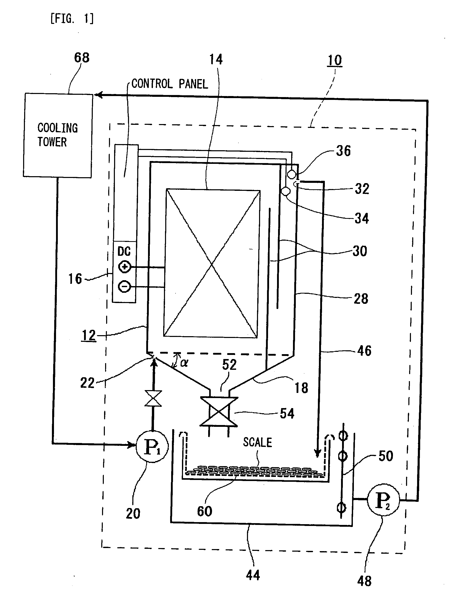 Method and Device for Cleaning Circulation Water