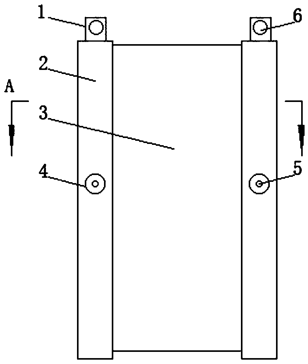 Adjustable type discharging cloth applied to production of high-frequency transformer