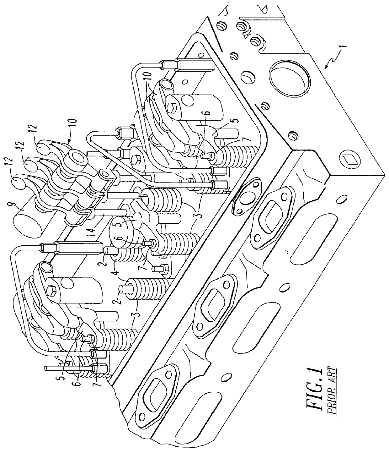 Compact valve actuation mechanism