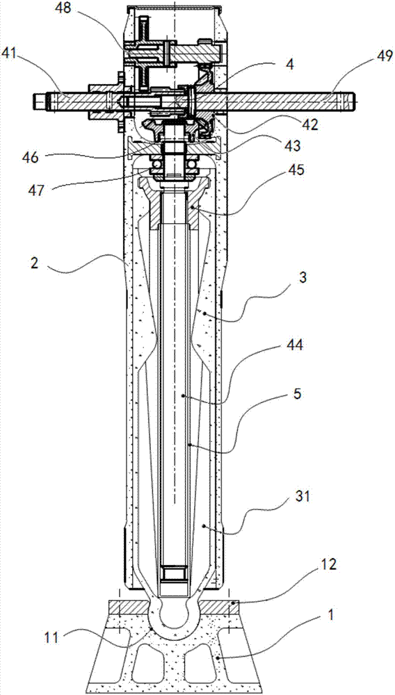 Trailer support device with novel structures