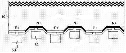 Precise processing of back-contact solar cells into cell chips and electrode lead-out method
