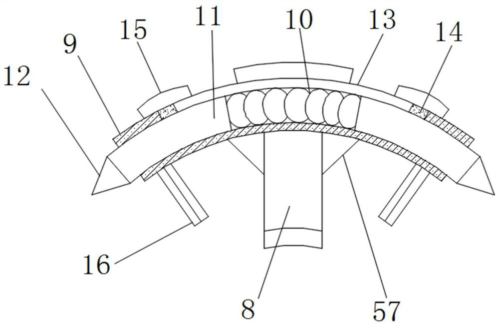 A grass scraping device for preventing the blade shaft of a rotary cultivator from tangling grass