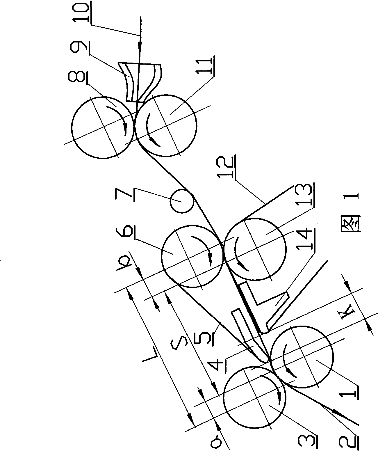 High power drafting device for ring spinning frame