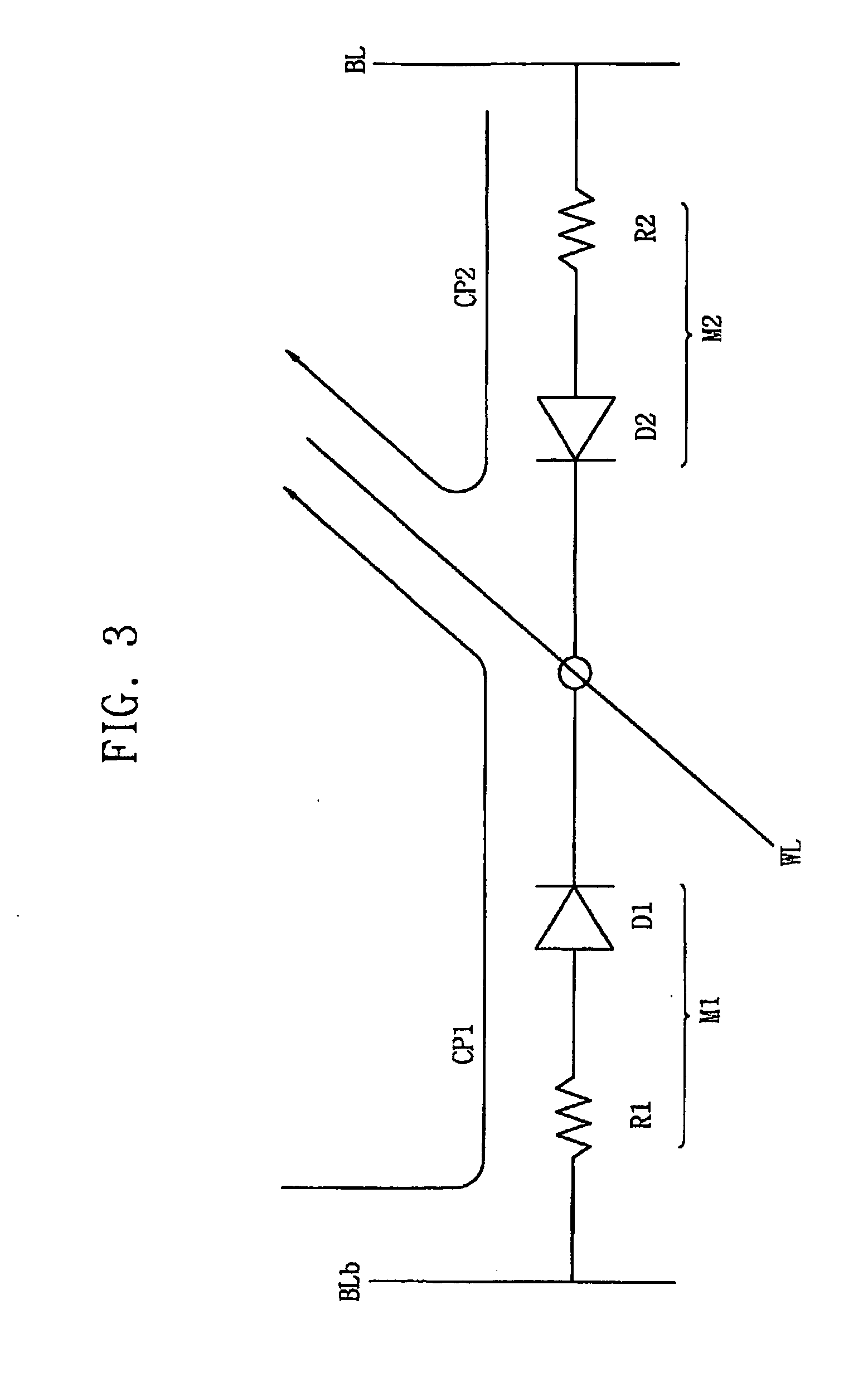 Memory cell of a resistive semiconductor memory device, a resistive semiconductor memory device having a three-dimensional stack structure, and related methods