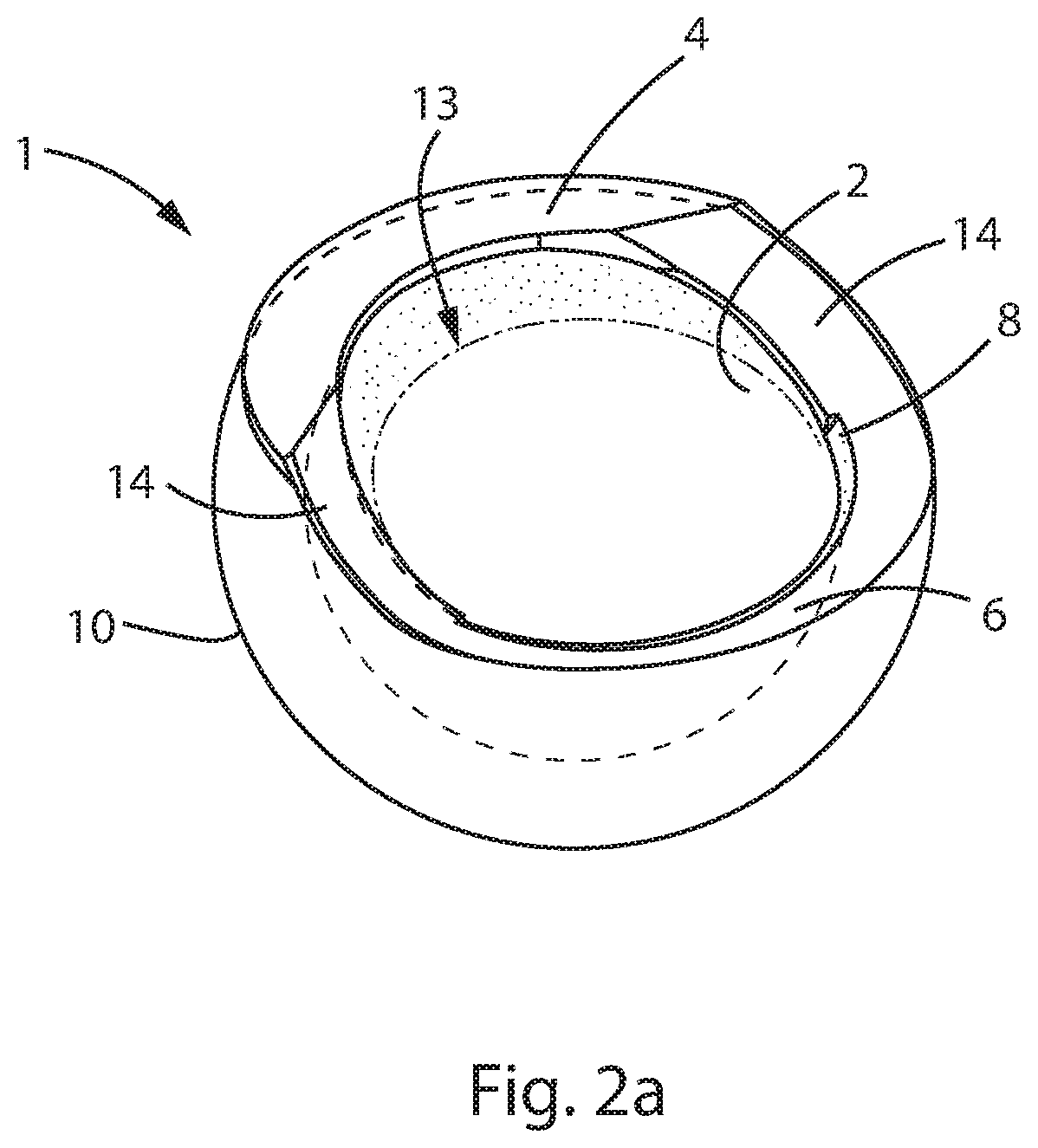 Constrained acetabular liner