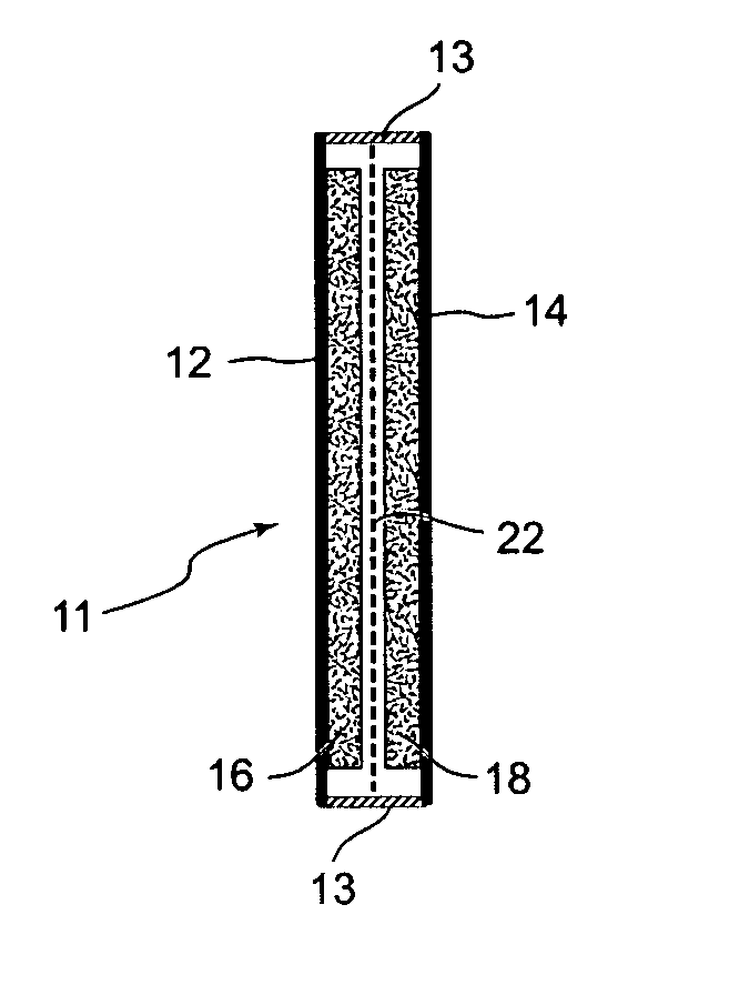 High energy density electric double-layer capacitor and method for producing the same