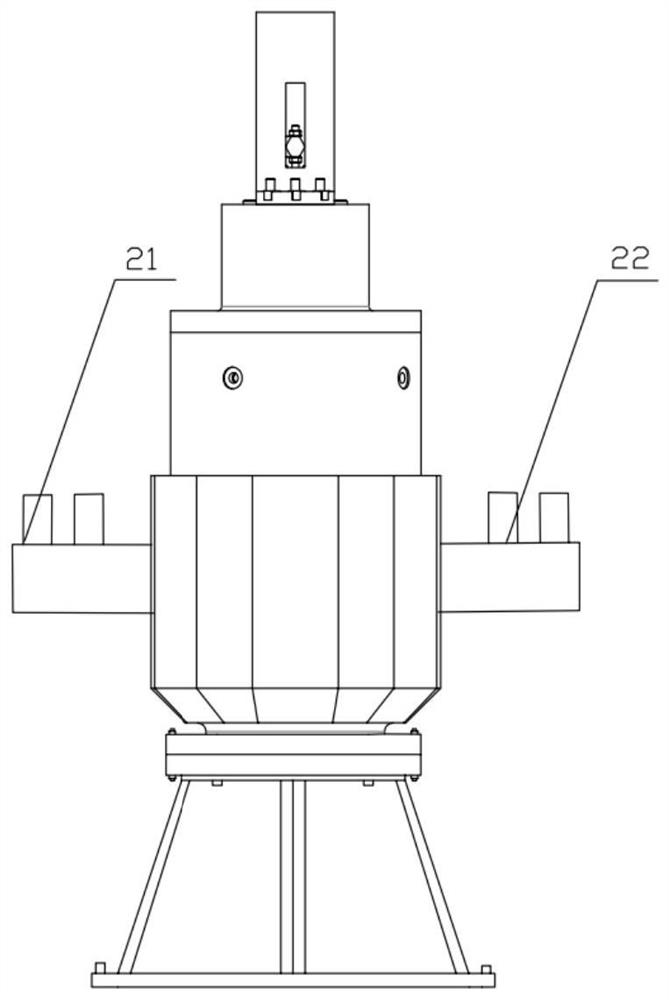 A test device and test method for the dynamic performance of a pilot-operated steam release isolation valve for nuclear power