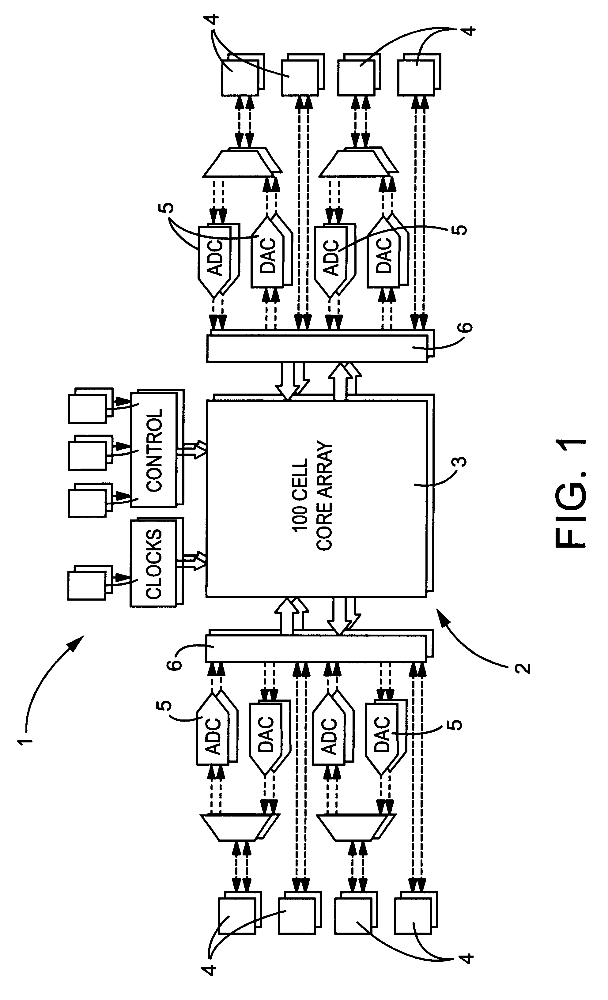 Field programmable processor using dedicated arithmetic fixed function processing elements