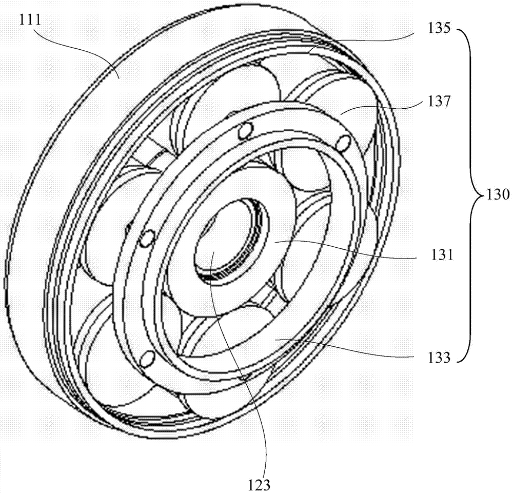 Wheel hub driving device with planetary motors and wheel power system adopting wheel hub driving device