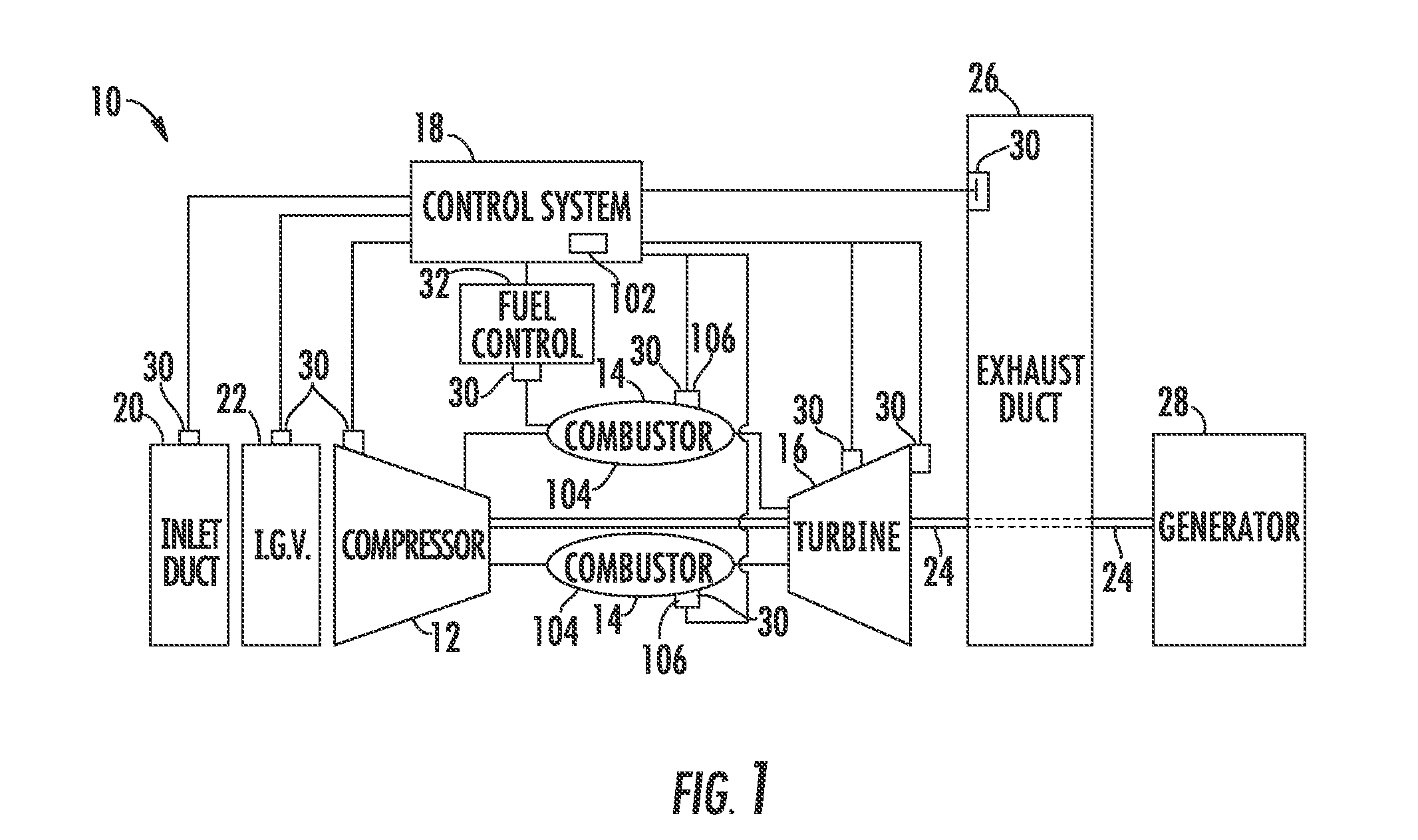 System and Method for Detecting an At-Fault Combustor