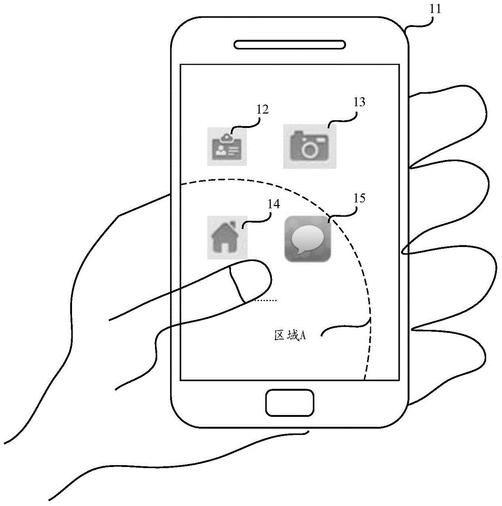 Application icon arrangement method and device