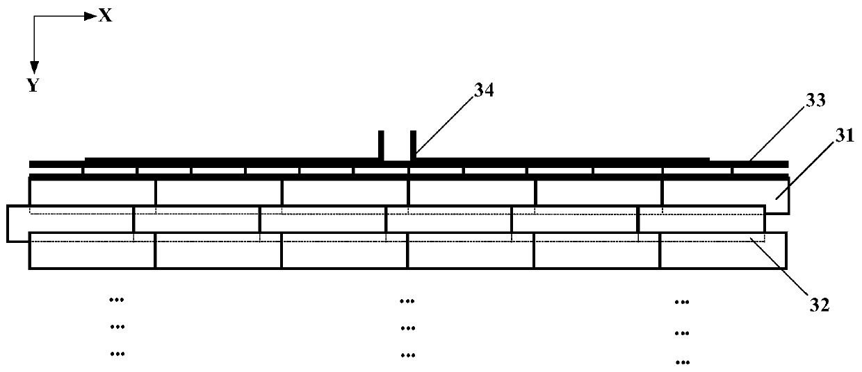 Flexible series-parallel imbricated photovoltaic module and manufacturing method thereof