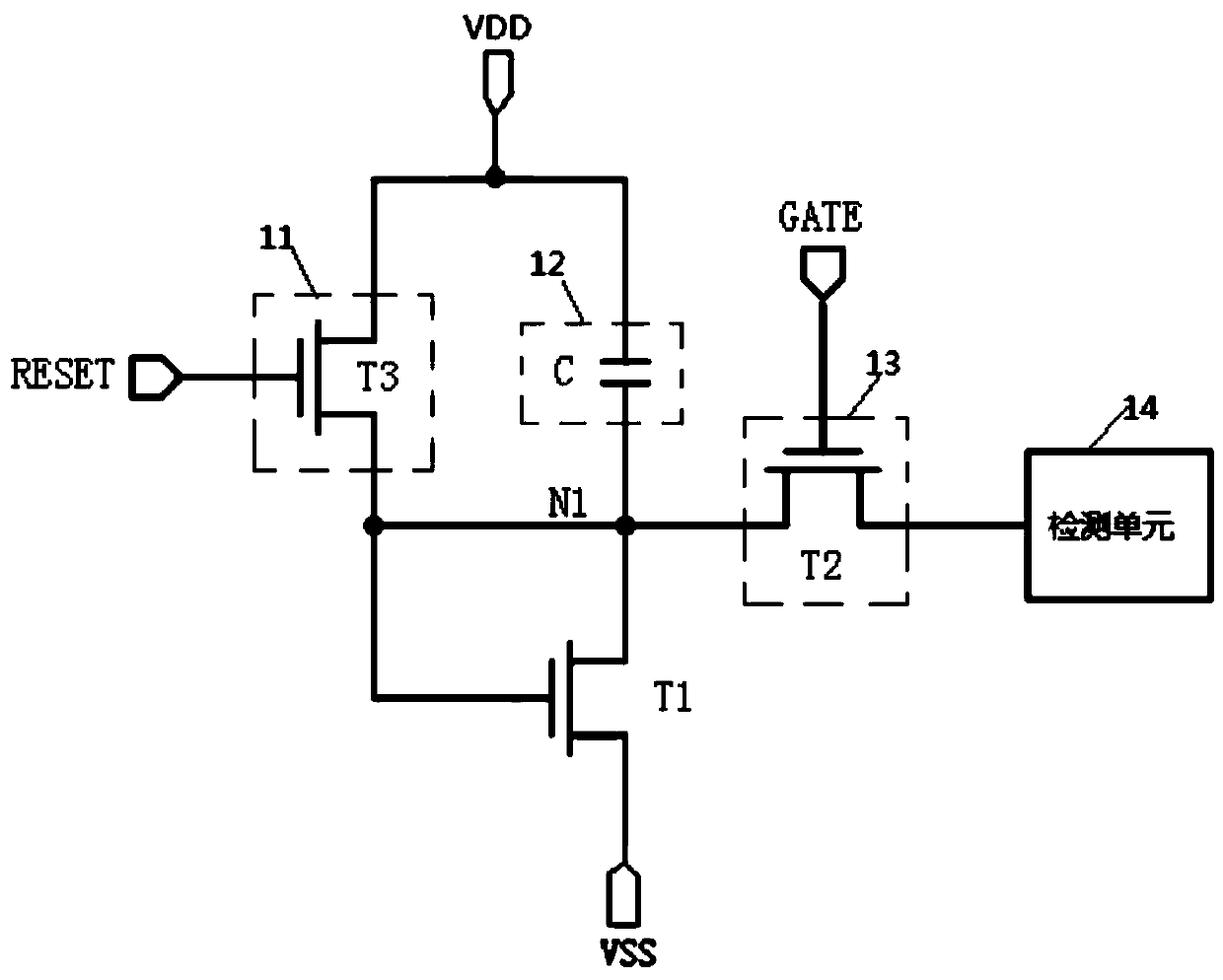 Light detection circuit, light detection method and light detection device