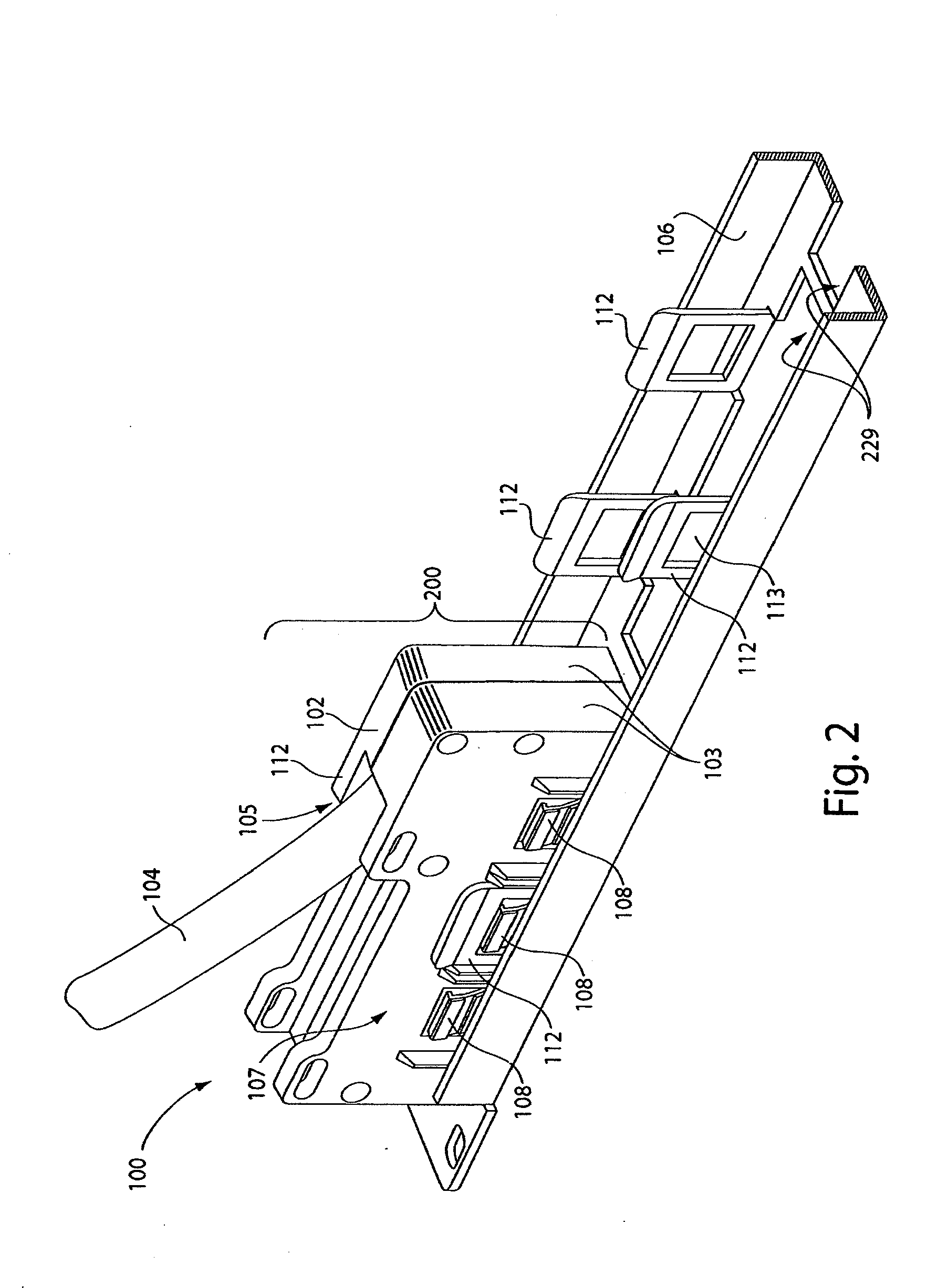 Multi-port cabling system and method