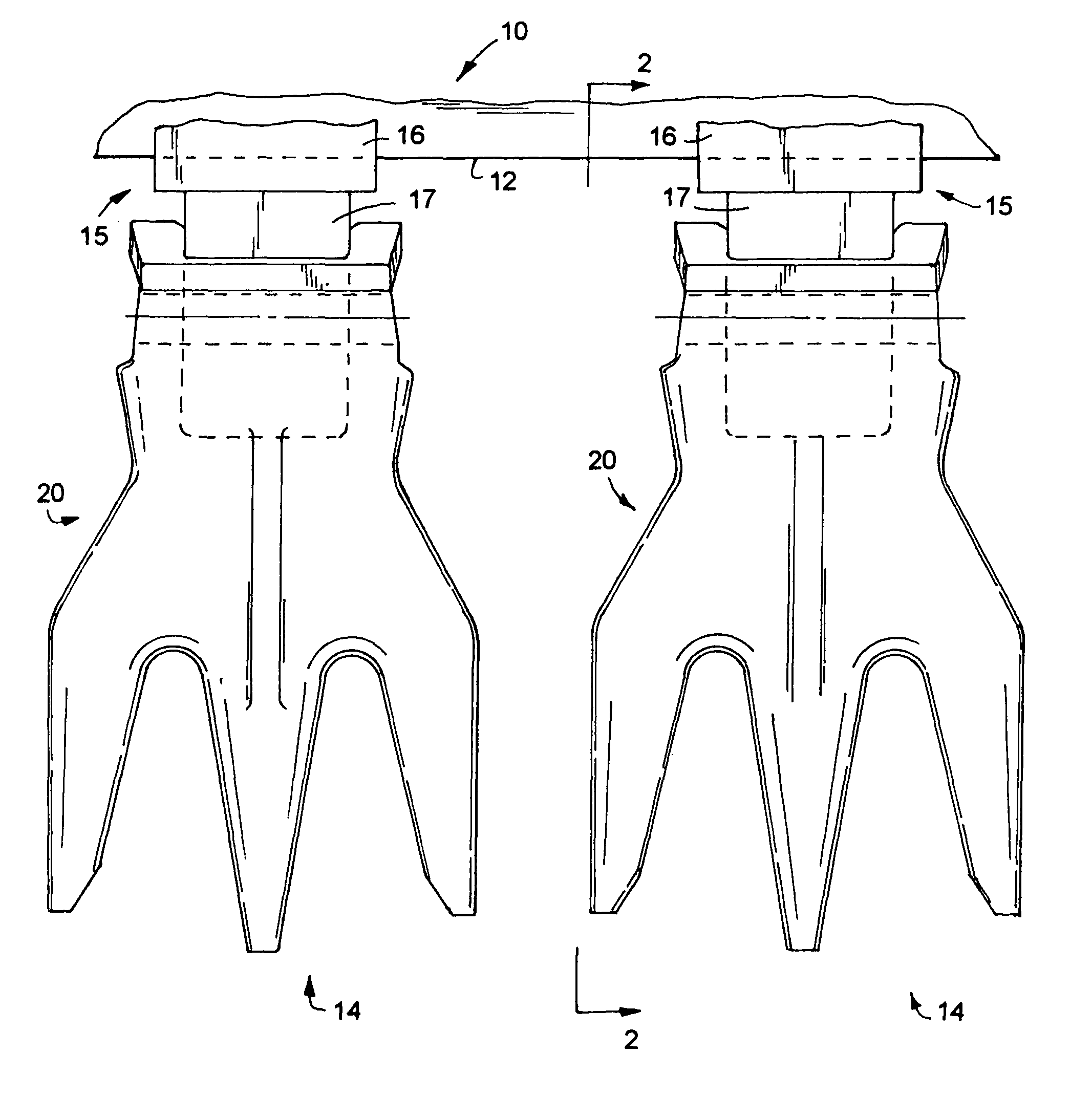 Ground engaging digging tooth