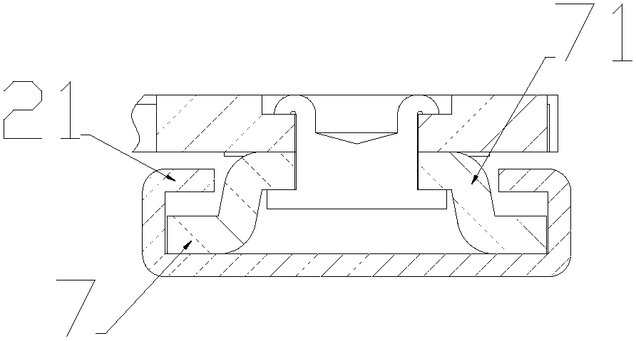 A sliding block of a sliding stay hinge for a window and the sliding stay hinge