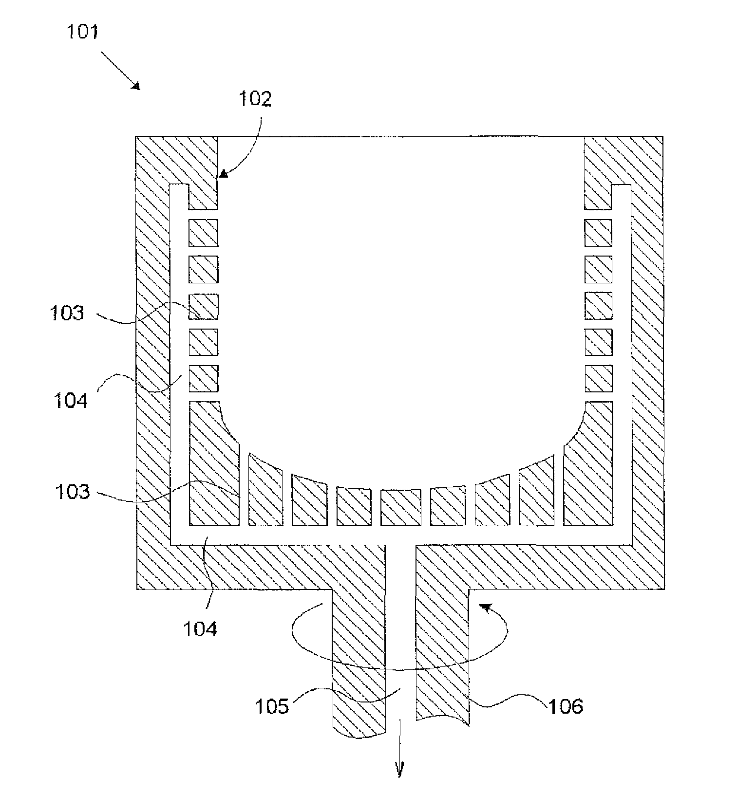 Silica container and method for producing the same