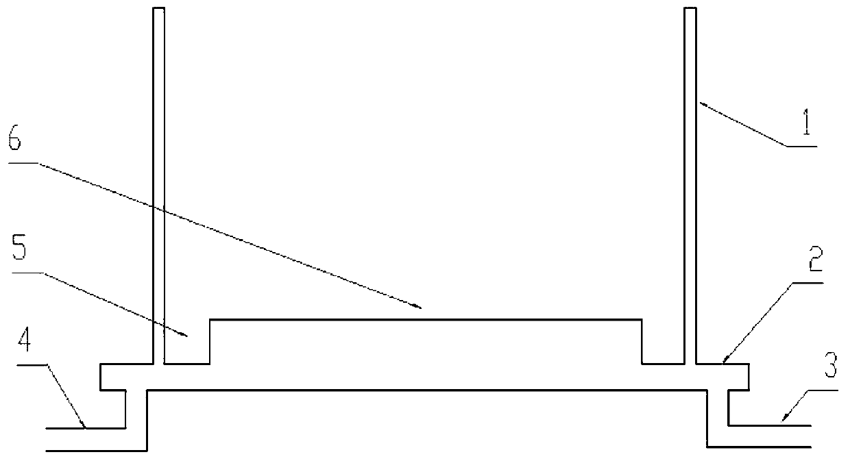 Cubic zirconium sapphire growth crystal furnace and cubic zirconium sapphire synthesis method