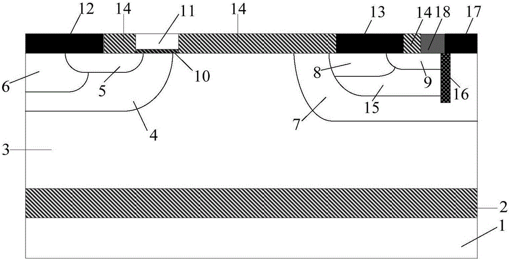Binary channel RC-LIGBT device and manufacturing method therefor