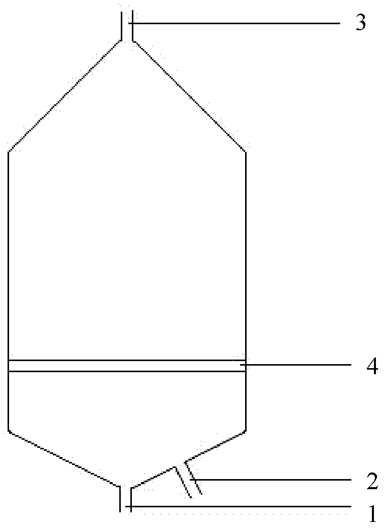 Gravity-type automatic back-flushing filter apparatus