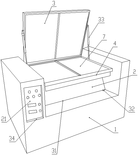 Automatic baking device for pastry processing