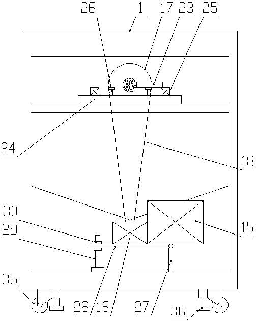 Automatic baking device for pastry processing