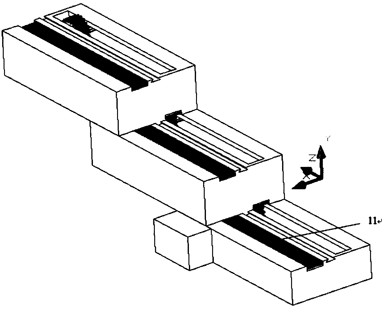 A linear linkage expansion device