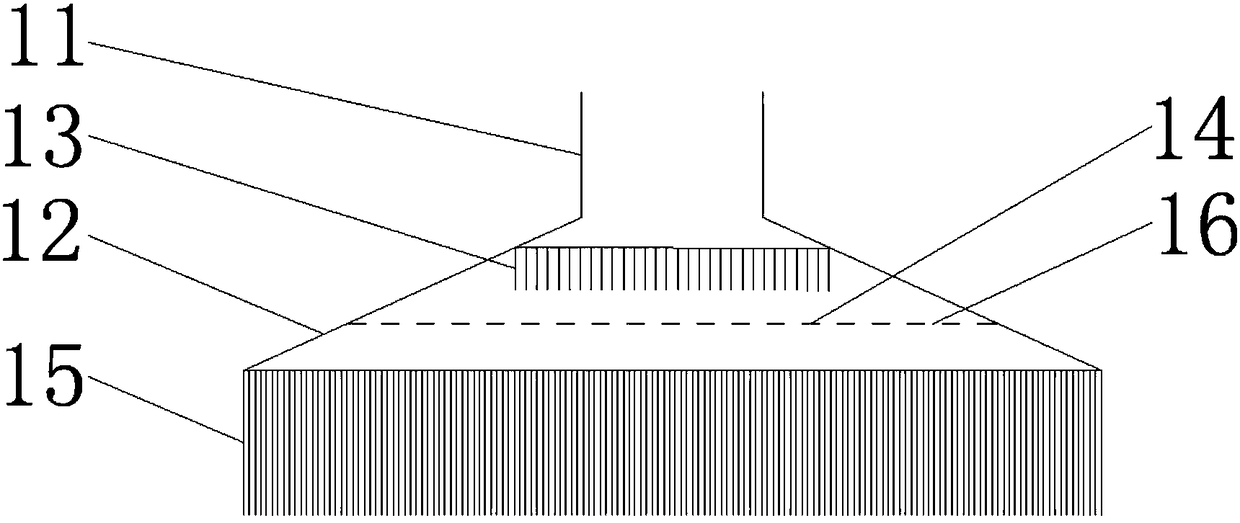 Moisture chamber that can effectively regulate the humidity of fabrics