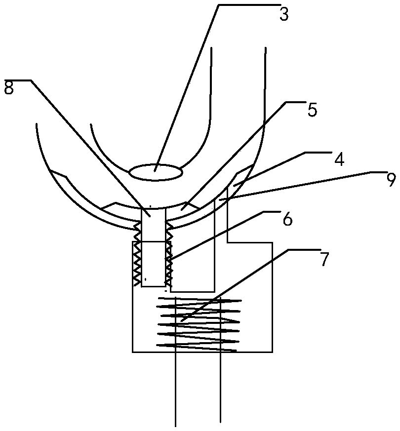 Kitchen sewage treatment device