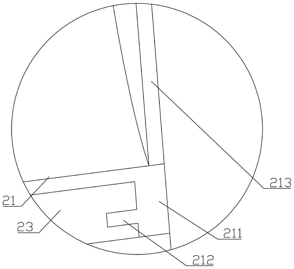 Continuous thermal cracking device for smoking set material