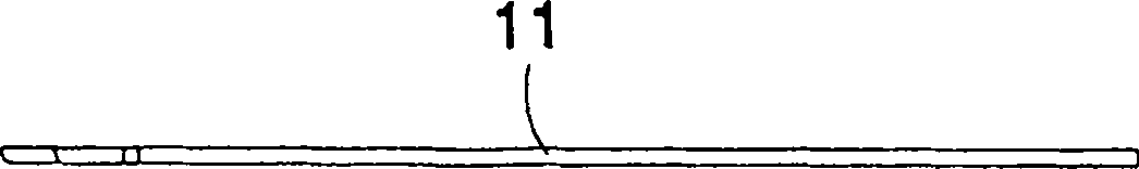 Thread guiding device for a thread changing device