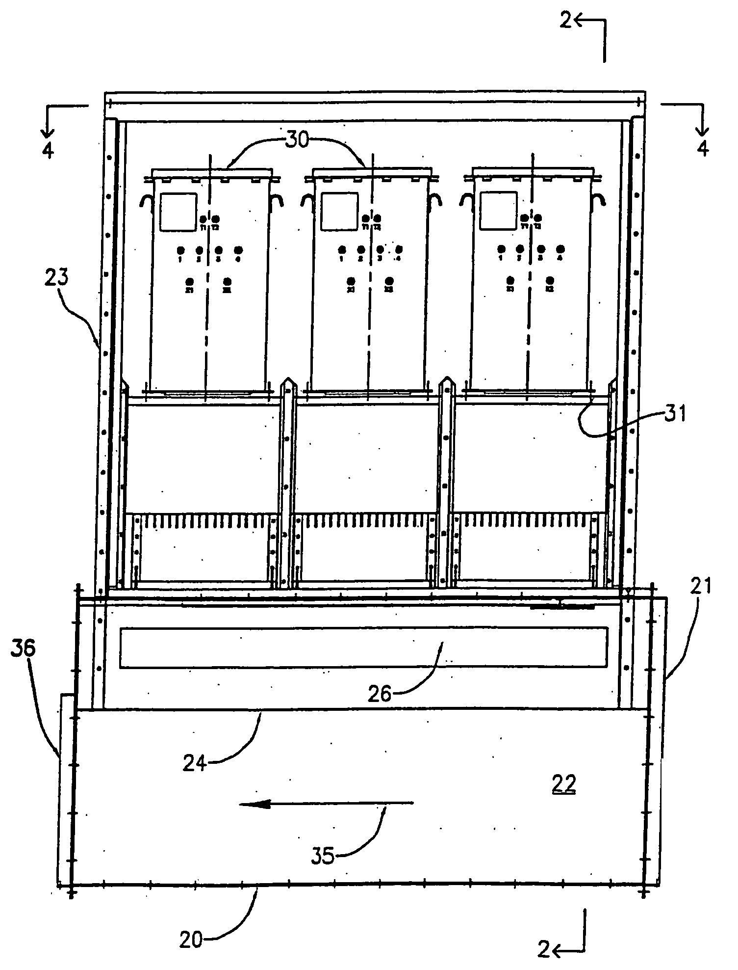 Dielectric barrier discharge cell with hermetically sealed electrodes, apparatus and method for the treatment of odor and volatile organic compound contaminants in air emissions, and for purifying gases and sterilizing surfaces