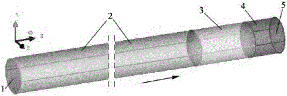 Liquid column separation-bridged water hammer simulation method based on three-dimensional CFD (Computational Fluid Dynamics)