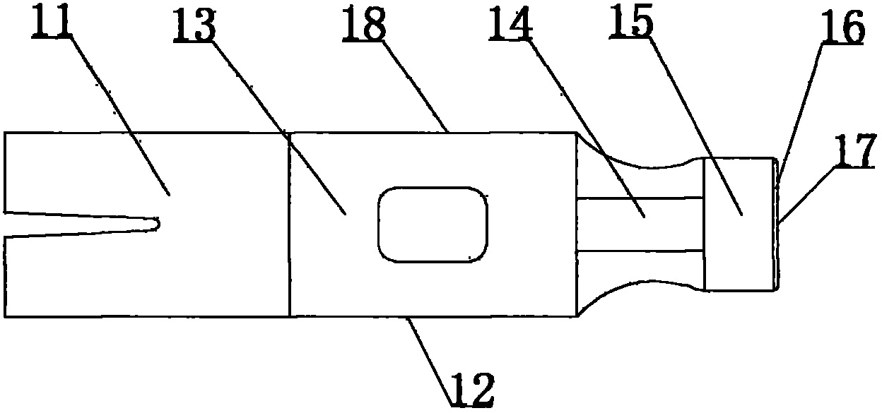 Milling machine for surfaces of hardware tools