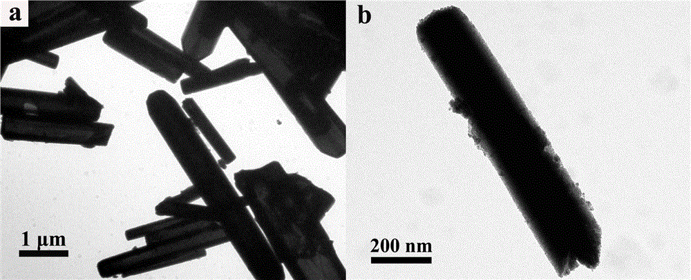 A mosaic type pt@ceo  <sub>2</sub> Preparation method of nanotube composite catalyst