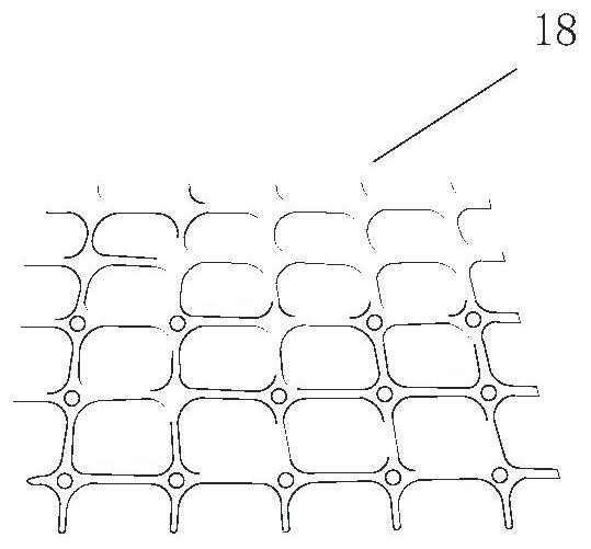 Device and method for producing fiber grating model geogrids based on 3D printing