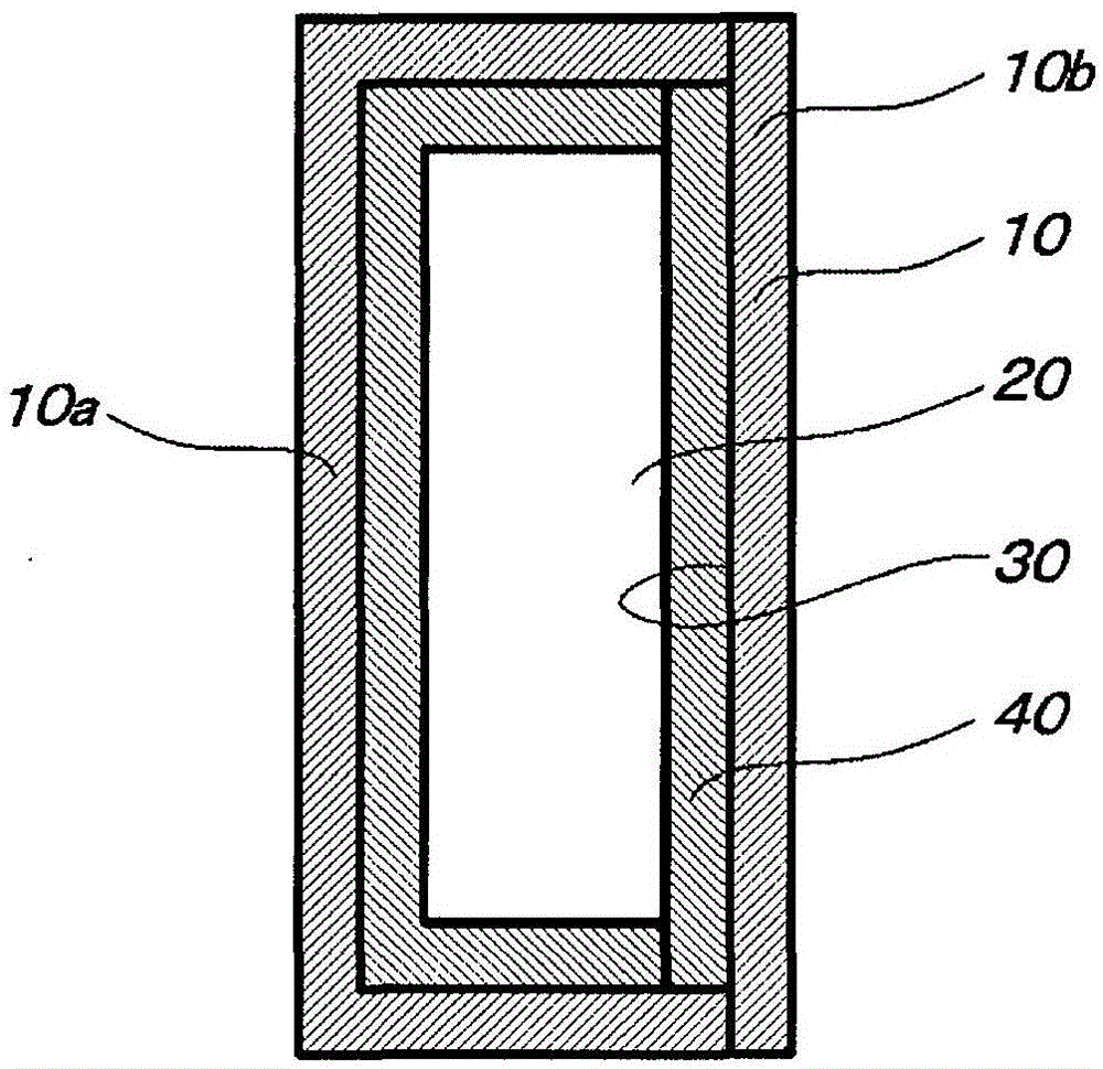 Mold for molding expanded resin and process for producing same