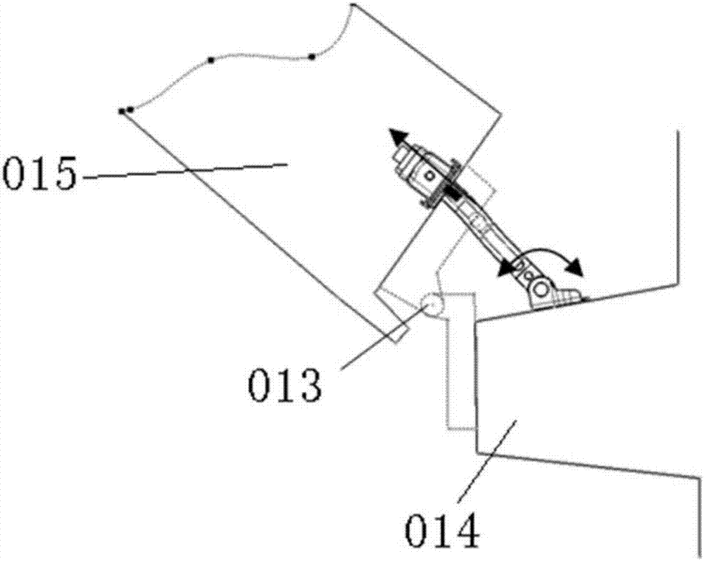 A multi-gear air pressure limit structure for automobiles