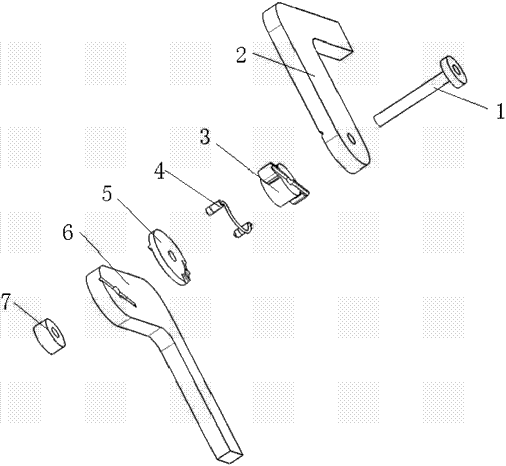 A multi-gear air pressure limit structure for automobiles