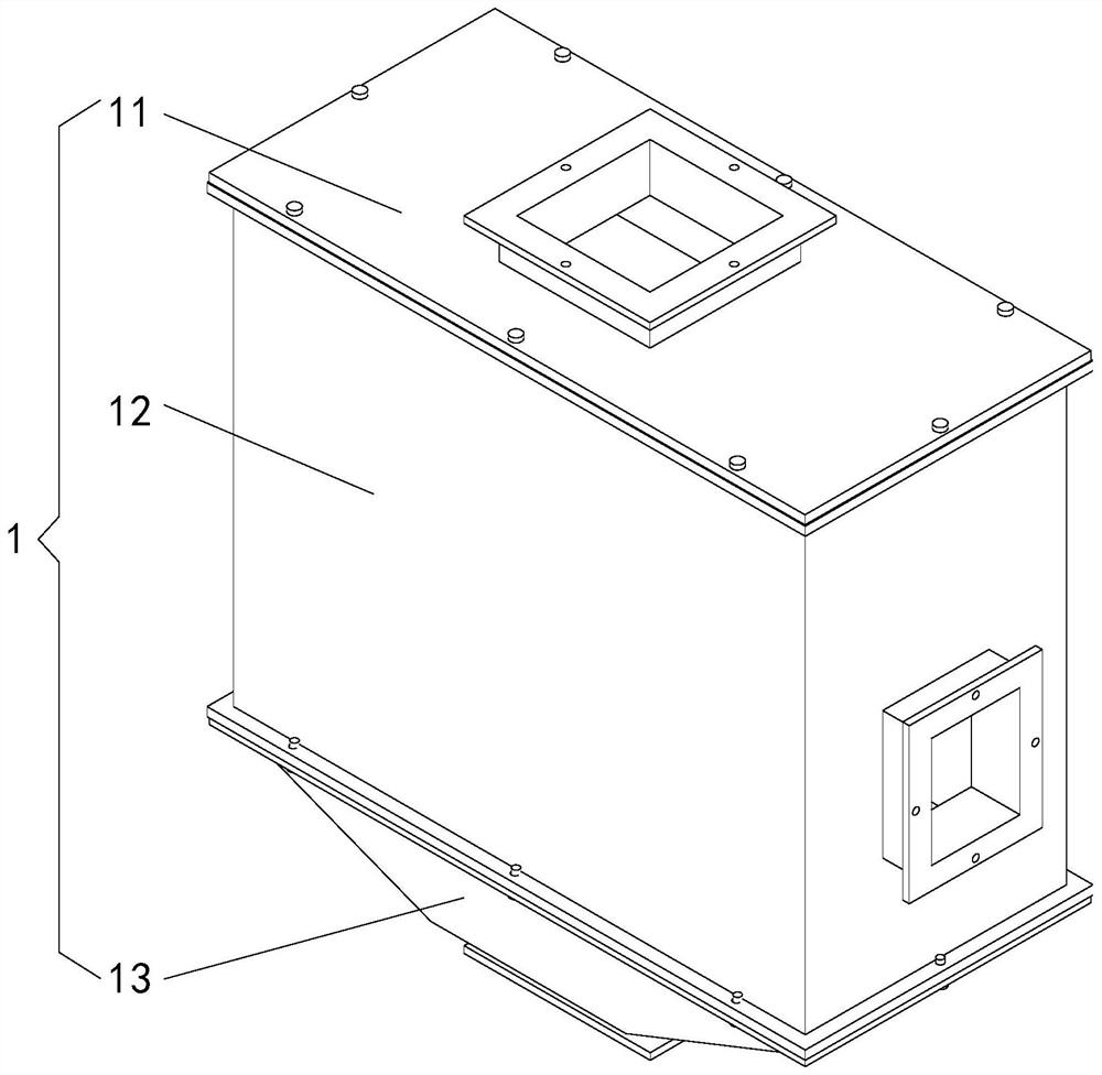 An industrial bag filter