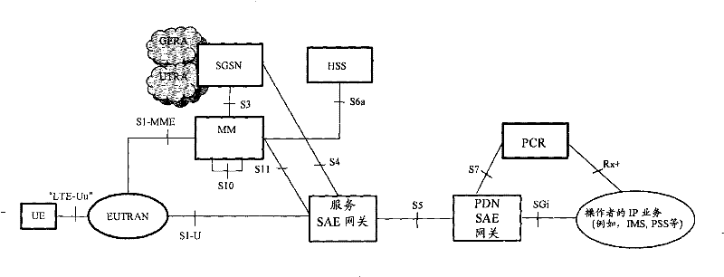 Multimedia broadcast multicast service implementing method and system under long-term evolution structure