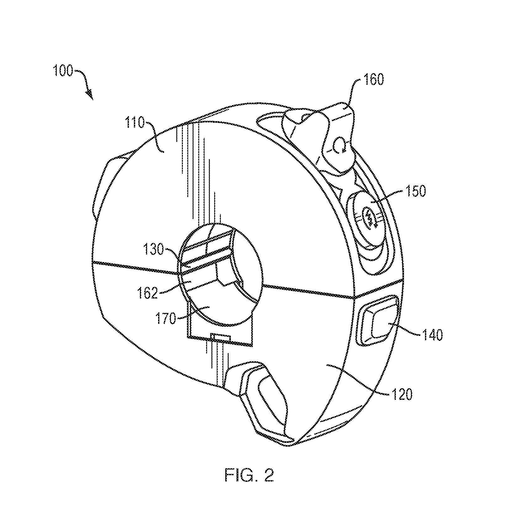 Fixation adapter for handlebar